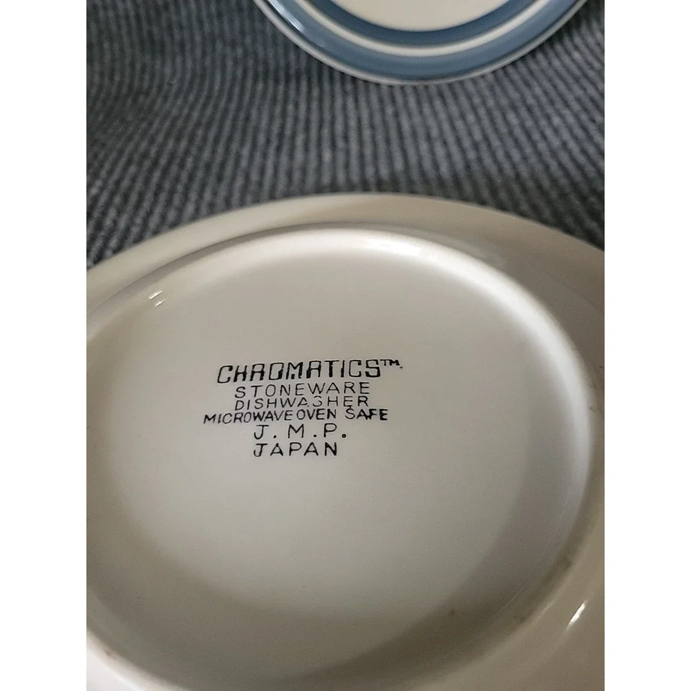 2 Pc Chromatics Stoneware 9.5